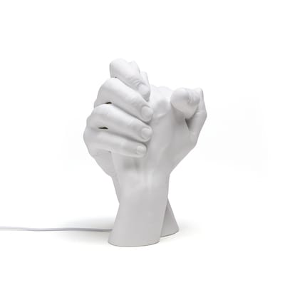 Lampe de table With Me céramique blanc / H 32 cm - Seletti