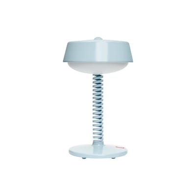 Lampe extérieur sans fil rechargeable Bellboy métal bleu / Ø 18 x H 30 cm - Fatboy