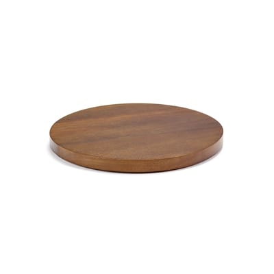 valerie objects - couvercle dishes to en bois, bois d'acacia couleur naturel 18.17 x 1.9 cm designer glenn sestig made in design