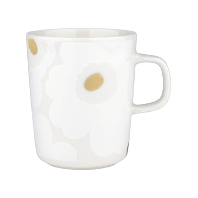 Mug Unikko céramique blanc / 25 cl - Marimekko