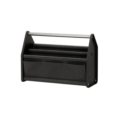 Panier Locker Box tissu noir / Organiseur de bureau - L 46,5 cm / Konstantin Grcic, 2021 - Vitra