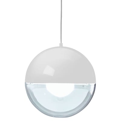 koziol - suspension orion en plastique, polystyrène couleur blanc 38.8 x 32.8 32.7 cm designer made in design