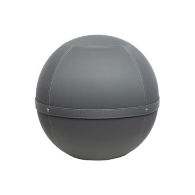 Pouf Ballon Outdoor Regular tissu gris / Siège ergonomique - Pour l'extérieur - Ø 55 cm - BLOON PARI