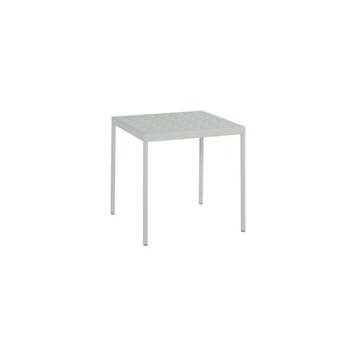 Table carrée Balcony métal vert / 75 x 76 cm - Bouroullec, 2022 - Hay