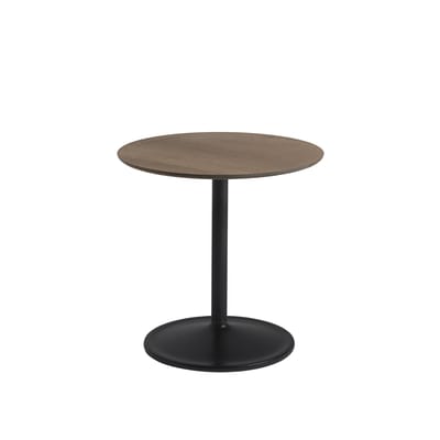 Table d'appoint Soft bois naturel / Ø 48 x H 48 cm - Chêne massif - Muuto