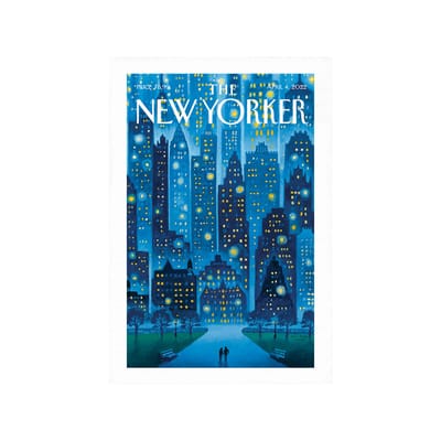 Affiche The New Yorker / Stellar night, Mark Ulriksen papier multicolore / 38 x 56 cm - Image Republ