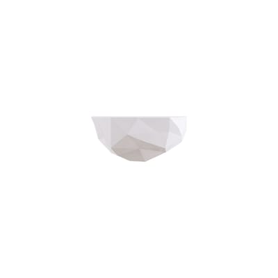 seletti - etagère space rock - blanc - 22 x 18.7 x 9 cm - designer diesel creative team - plastique, résine