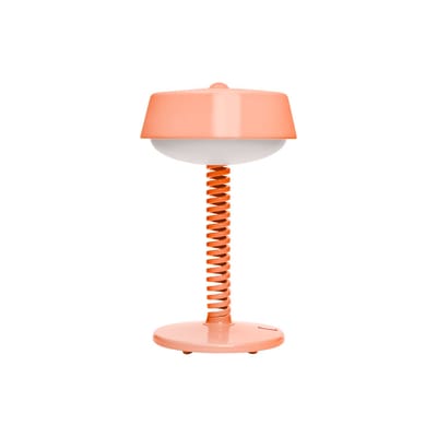 Lampe extérieur sans fil rechargeable Bellboy métal orange / Ø 18 x H 30 cm - Fatboy