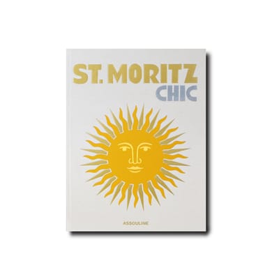 Livre St. Moritz Chic papier multicolore / Langue Anglaise - Editions Assouline