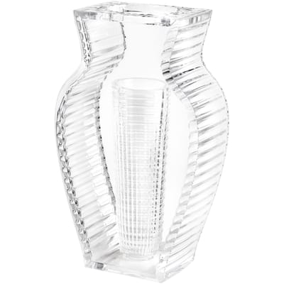 Vase I Shine plastique transparent / Eugeni Quitllet, 2013 - Kartell