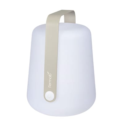 Lampe extérieur sans fil rechargeable Balad Large LED plastique gris / H 38 cm - USB - Fermob