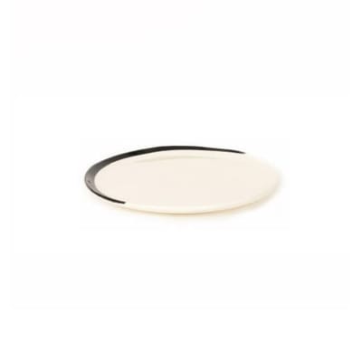 Assiette à mignardises Esquisse céramique noir / Ø 16 cm - Maison Sarah Lavoine