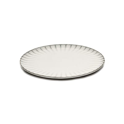 Assiette Inku céramique blanc / Ø 24 cm - Grès - Serax