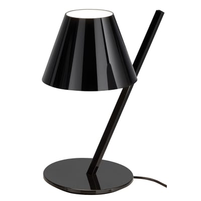 Lampe de table La Petite métal plastique noir / H 37 cm - Artemide