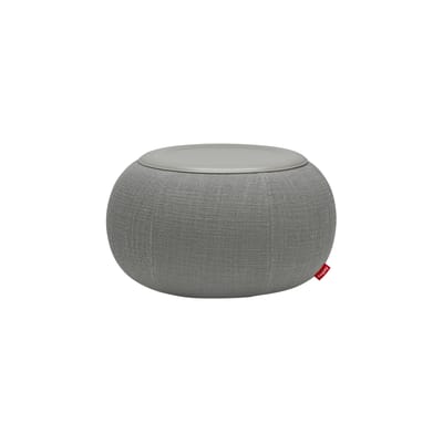 Table d'appoint Humpty tissu gris gonflable / Ø 65 x H 43 cm - Fatboy