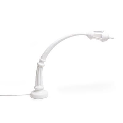 Lampe de table Sidonia LED plastique blanc / L 75 x H 59 cm - Seletti