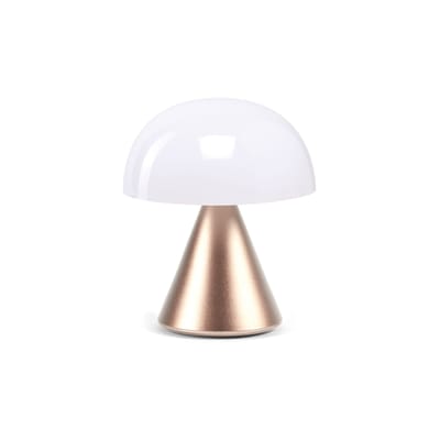 Lampe sans fil rechargeable Mina Mini LED métal plastique or / H 8,3 cm / INDOOR - Lexon
