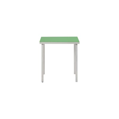 Table carrée Alu table métal vert / 85 x 85 cm - (indoor/outdoor) - valerie objects