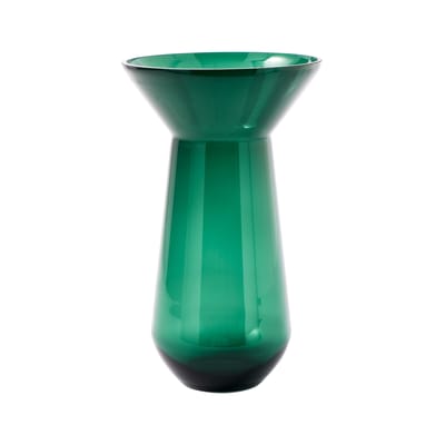 Vase Long neck verre vert / Ø 27,5 x H 45 cm - Pols Potten