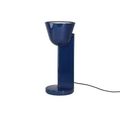 Lampe de table Céramique Up céramique bleu / Ronan Bouroullec - Fabriqué à la main - Flos
