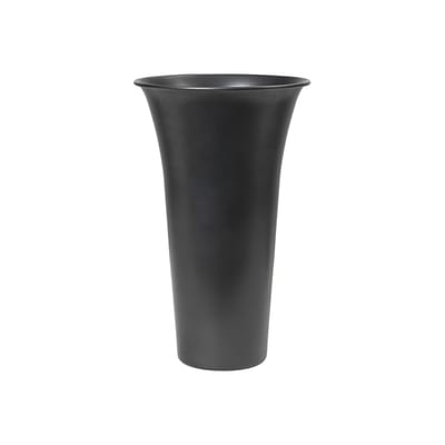 Vase Spun métal noir / Ø 21 x H 42 cm - Ferm Living