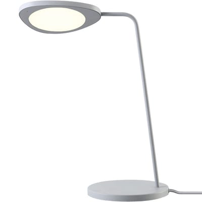 Lampe de table Leaf LED métal gris - Muuto