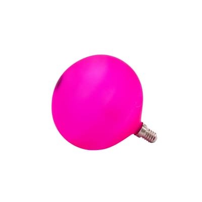 Ampoule LED E14 verre rose de rechange pour lampe Gummy / 1,9W - Seletti