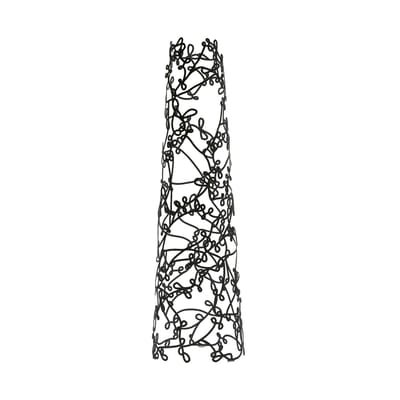 Portemanteau sur pied Tuta métal noir / H 170 x Ø 50 cm - Cappellini