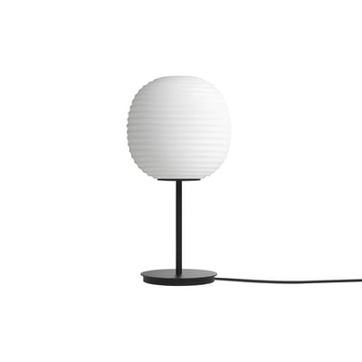 Lampe de table Lantern Small verre blanc / Ø 20 cm - NEW WORKS