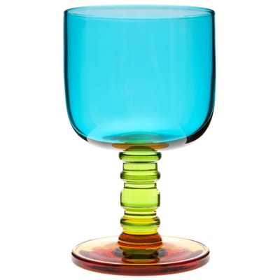 marimekko - verre à vin sukat makkaralla en verre, soufflé bouche couleur multicolore 12 x 18 cm designer anu penttinen made in design
