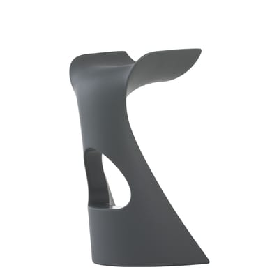 Tabouret de bar Koncord plastique gris / H 70 cm - Slide