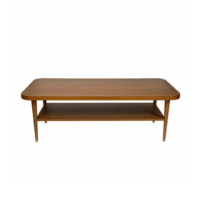 Table basse Puzzle bois naturel / 120 x 60 cm - Stratifié - Maison Sarah Lavoine