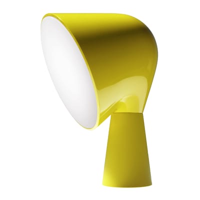 Lampe de table Binic plastique jaune / Ionna Vautrin, 2010 - Foscarini