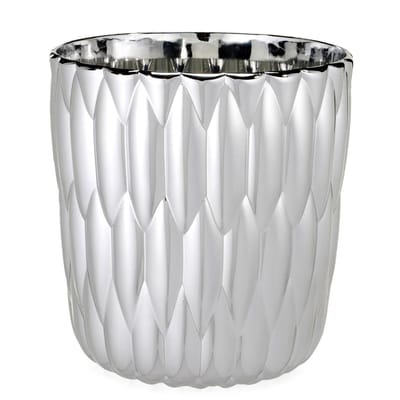 Vase Jelly plastique métal / Métallisé - Kartell