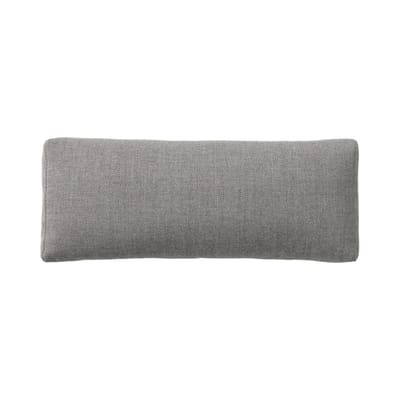 Accessoire tissu gris / Coussin lombaires pour canapé Connect Soft - 64 x 26 cm - Muuto