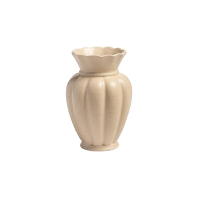 Vase Tudor céramique beige / Ø 11 x H 16 cm - & klevering