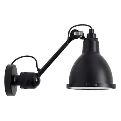 Applique d'extérieur N°304 XL métal noir / L 30 cm - Lampe Gras - DCW éditions