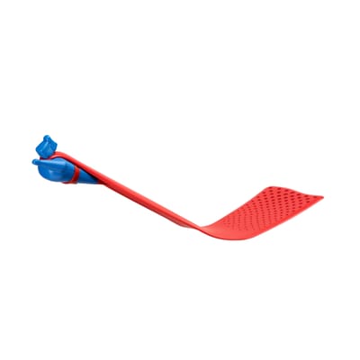 pa design - spatule pan en plastique, polyamide couleur rouge 32 x 4.5 22.1 cm designer ototo made in
