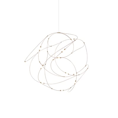 Produit : Moooi - Suspension Flock of Light - Métal - Bronze - Designer Studio Toer