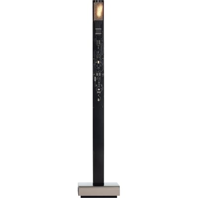 Lampe de table My New Flame plastique noir / Bougie LED - 40 cm / Version USB - Ingo Maurer