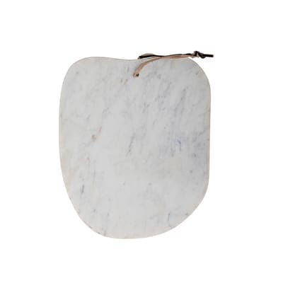 bloomingville - planche à découper en pierre, marbre couleur gris 33 x 26.21 2 cm made in design