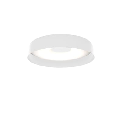 Applique Papavero LED métal blanc / Plafonnier - Ø 30 cm - Martinelli Luce