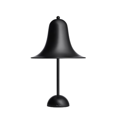 Lampe de table Pantop métal noir / Ø 23 cm - Verner Panton (1980) - Verpan