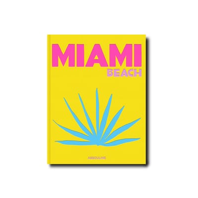 Livre Miami Beach papier multicolore / Langue Anglaise - Editions Assouline