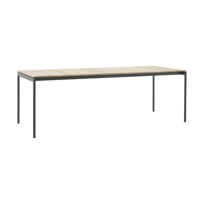 Table rectangulaire Ville AV26 bois naturel / 220 x 90 cm - &tradition