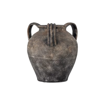 Vase Cuma céramique marron / Terre cuite effet patiné - Ø 27 x H 30 cm - Bloomingville