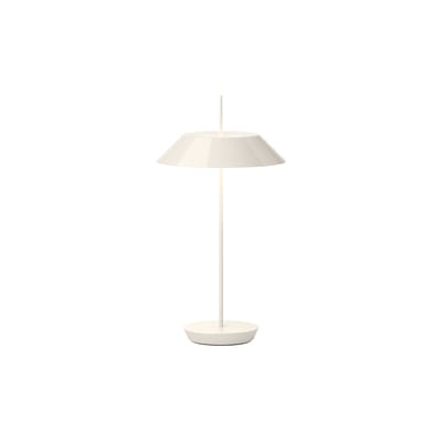 Lampe sans fil rechargeable Mayfair MINI LED plastique blanc / H 38 cm - Vibia