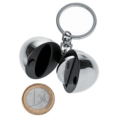 Porte-clés Bon Bon métal avec porte-jeton - Alessi