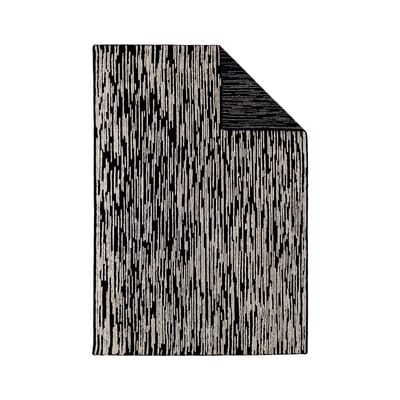Tapis Doblecara 2 noir / 170 x 240 cm - Nanimarquina