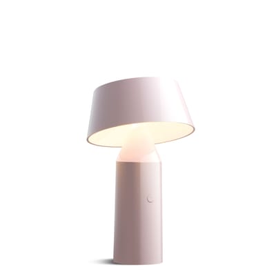 Lampe sans fil rechargeable Bicoca plastique rose - Marset
